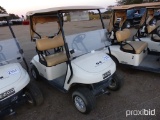 EZGo TXT48 Golf Cart, s/n 3088608 (No Title - Flood Damaged): Cream, 48-vol