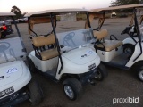 EZGo TXT48 Golf Cart, s/n 3085276 (No Title - Flood Damaged): Cream, 48-vol