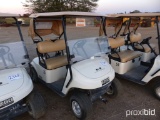 EZGo TXT48 Golf Cart, s/n 3085266 (No Title - Flood Damaged): Cream, 48-vol