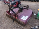 Bush Hog 296 6' Rotary Mower, s/n 12-05439 (Flood Damaged)