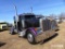 2004 Peterbilt 379 Truck Tractor, s/n 1XP5DB9X04N834458: T/A, Ext. Hood, 36