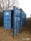 20' Shipping Container, s/n DVRU1583836