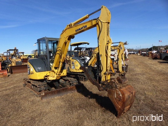 2006 Komatsu PC50MR-2 Mini Excavator, s/n 8050: Hyd. Thumb, 24" Bkt., 4005