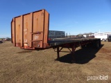 Utility 45' Flatbed Trailer, s/n TUYFS2455PA063204