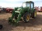 John Deere 6410 MFWD Tractor, s/n L06410V212191: Cab, 640 Loader, 2182 hrs