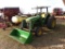 John Deere 5400 Tractor, s/n LV5400E440049: 2wd, Loader w/ Bkt., 1863 hrs