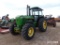 John Deere 4050 MFWD Tractor, s/n 008447: 1988 yr, Cab, Powershift, 466 Tur