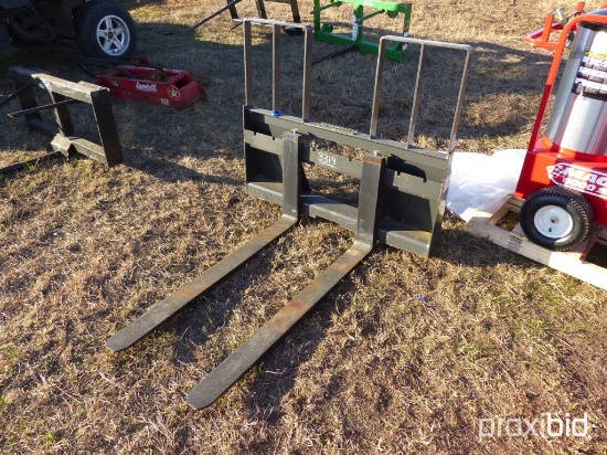 Set of Walk-through Skid Steer Forks