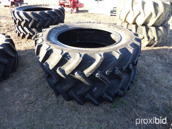 (2) Continental 420/85R38 Tires