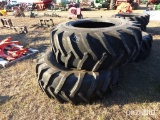(2) Advance R-1 24.5x32 Tires