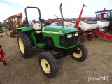 John Deere 5103 Tractor, s/n PY5103U066266: Rollbar, 2wd, Diesel, 186 hrs