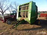 John Deere 535 Hay Baler, s/n E00535X985043 w/ Monitor