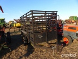 12x6 Hog Trailer (No Title - Bill of Sale Only)