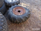 (2) 8-16 Tractor Tires w/ Rims