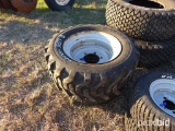 24/8.50/12 Tire and 10-16.5 Tire with Rims