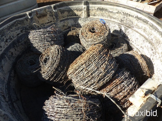 13 Rolls of Barbed Wire