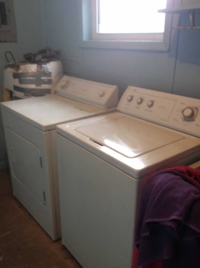 Whirlpool Washer and Dryer