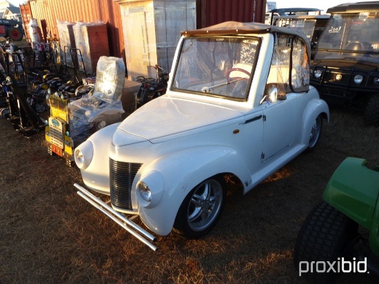 2011 ACG Electric Car, s/n FGCAAFA291G703899: 48-volt, 1939 Ford Body, 4 Se