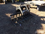 Rhino Tractor Grapple Front Loader, s/n 2-7749