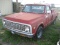 1971 Chevy C10 Pickup, s/n CF141A613903: V8 Eng., Auto Trans., 96K mi.