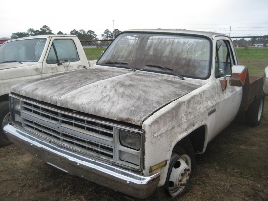 1988 Chevy 3500 Flatbed Truck