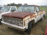 1984 Chevy C20 Pickup, s/n 1GCEC24C2EF359089: 54K mi.