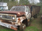 Chevy C60 Flatbed Truck, s/n CCE624V133947: S/A