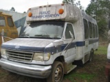 1993 Ford E350 Van, s/n 1FDKE30G2PHB67105: 21-passenger