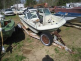 Sportcraft Boat w/ Trailer: Mercury 85