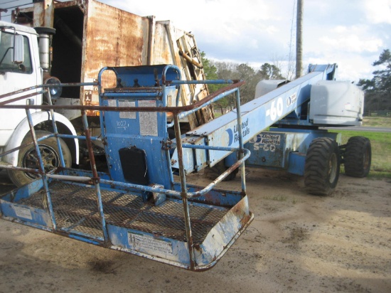Genie S60 4WD Manlift, s/n 3276: 7230 hrs