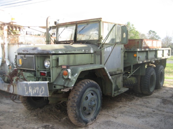 Military Flatbed 4x6 Truck