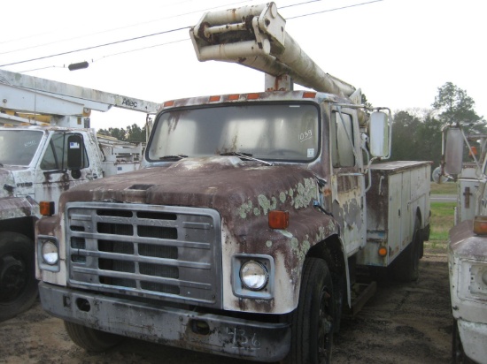 1982 International 1754 Bucket Truck, s/n 1HTAA1753DHB11907: S/A, Diesel En