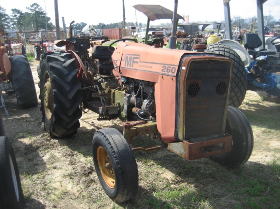 Massey Ferguson 260 Tractor, s/n 4095: Diesel Eng.