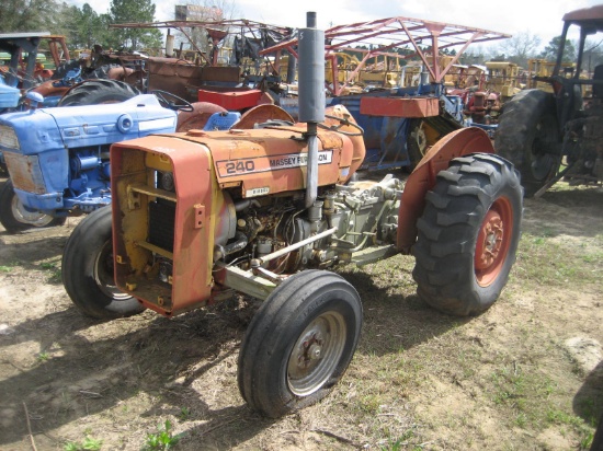 Massey Ferguson 240 Tractor, s/n 900642: Diesel Eng., 2166 hrs