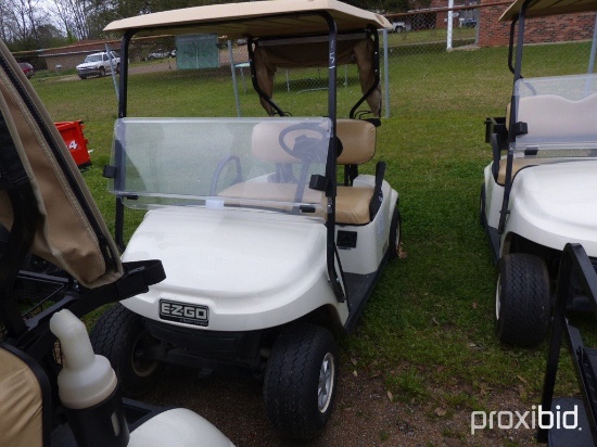 2014 EZGo TXT Electric Golf Cart, s/n 3055008 (No Title): 48-volt, Windshie