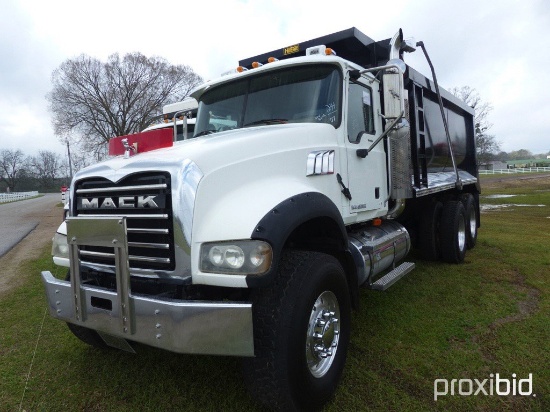 2007 Mack CTP713 Tandem-axle Dump Truck, s/n 1M2AT04Y57M003616 (Title Delay