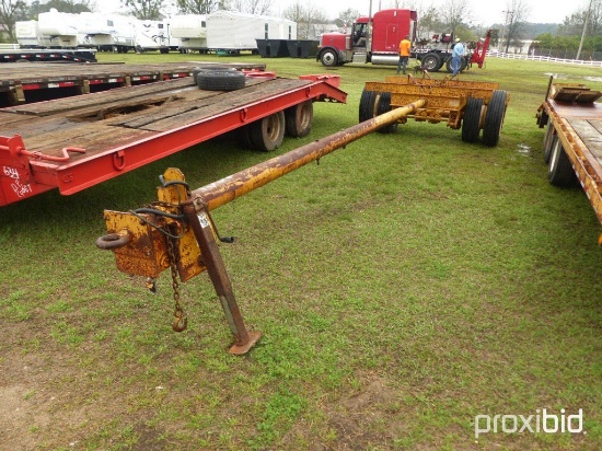 1995 MSW Pole Trailer, s/n 4B407X16MSW110037 (No Title - Bill of Sale Only)