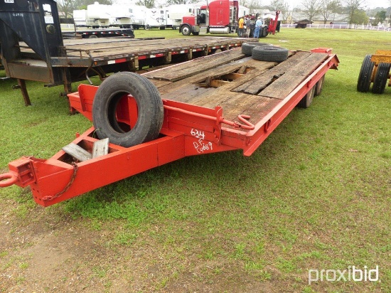 Belshe 20' Tag Trailer, s/n 16JF01822F1016071 (No Title - Bill of Sale Only