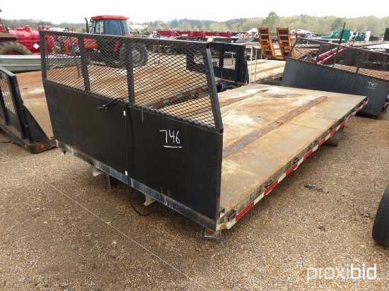16' Flatbed Truck Bed