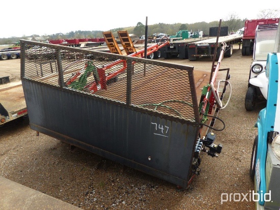 16' Flatbed Truck Bed w/ Pump & Spray Arms & Controls