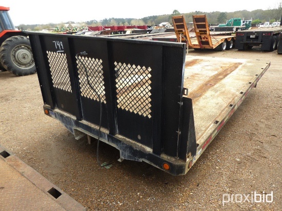 Danzer Morrison 16' Flatbed Truck Bed, s/n 04092211