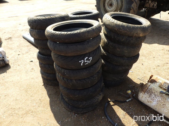 Approx. 31 Old Motorcycle Tires