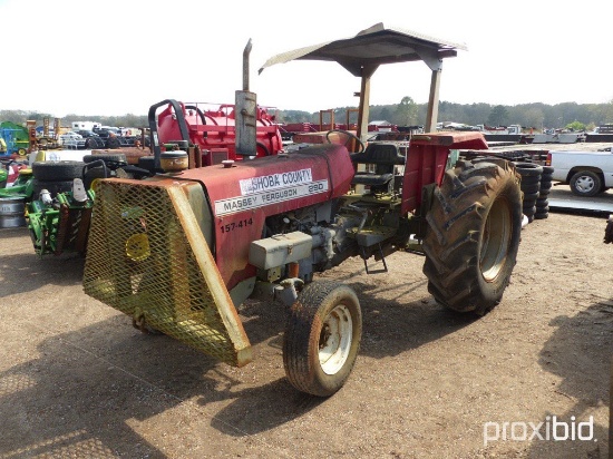Massey Ferguson 290 Tractor, s/n 393148 (Salvage): (County-Owned)