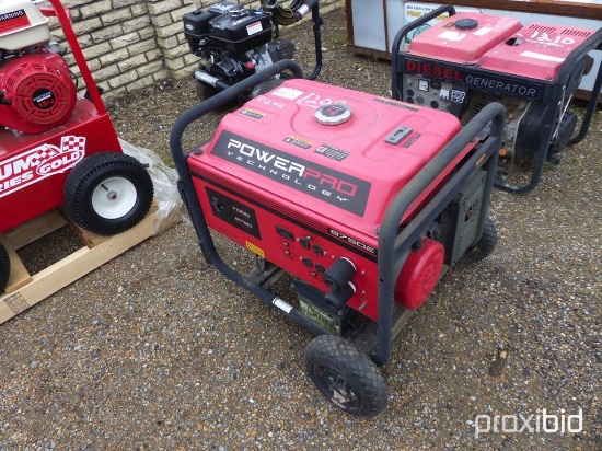 Power Pro 8750 Generator: 7000-watt, Gas Eng.