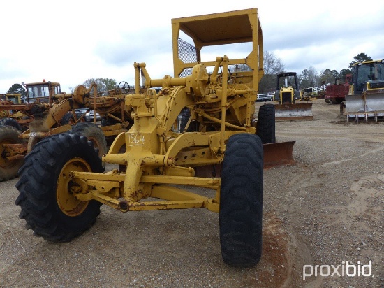 Cat 112F Motor Grader, s/n 89J997: Wire Cage Cab, Mid Scarifier