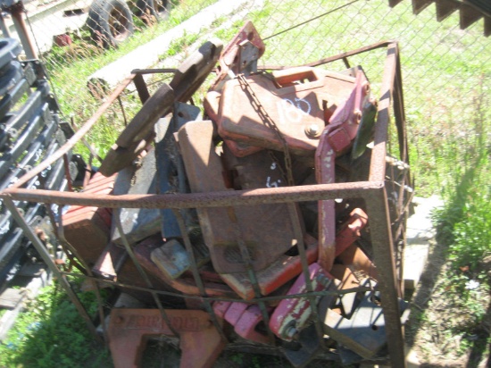 Crate of Tractor Weights
