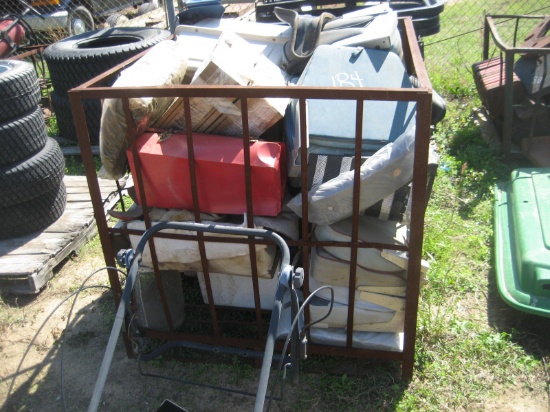 Misc. Boat Seats / Tool Box / Cat Cage