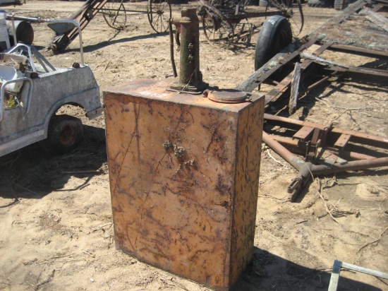 Antique Oil Tank