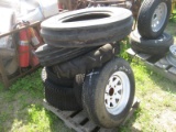 Pallet of Misc. Tires / Wheels