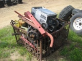 Crate of Battery Charger / Planter Parts etc